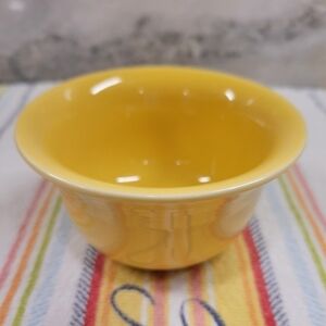 Fiesta 7 OZ Bouillon Bowl Sunflower. FLAWED
